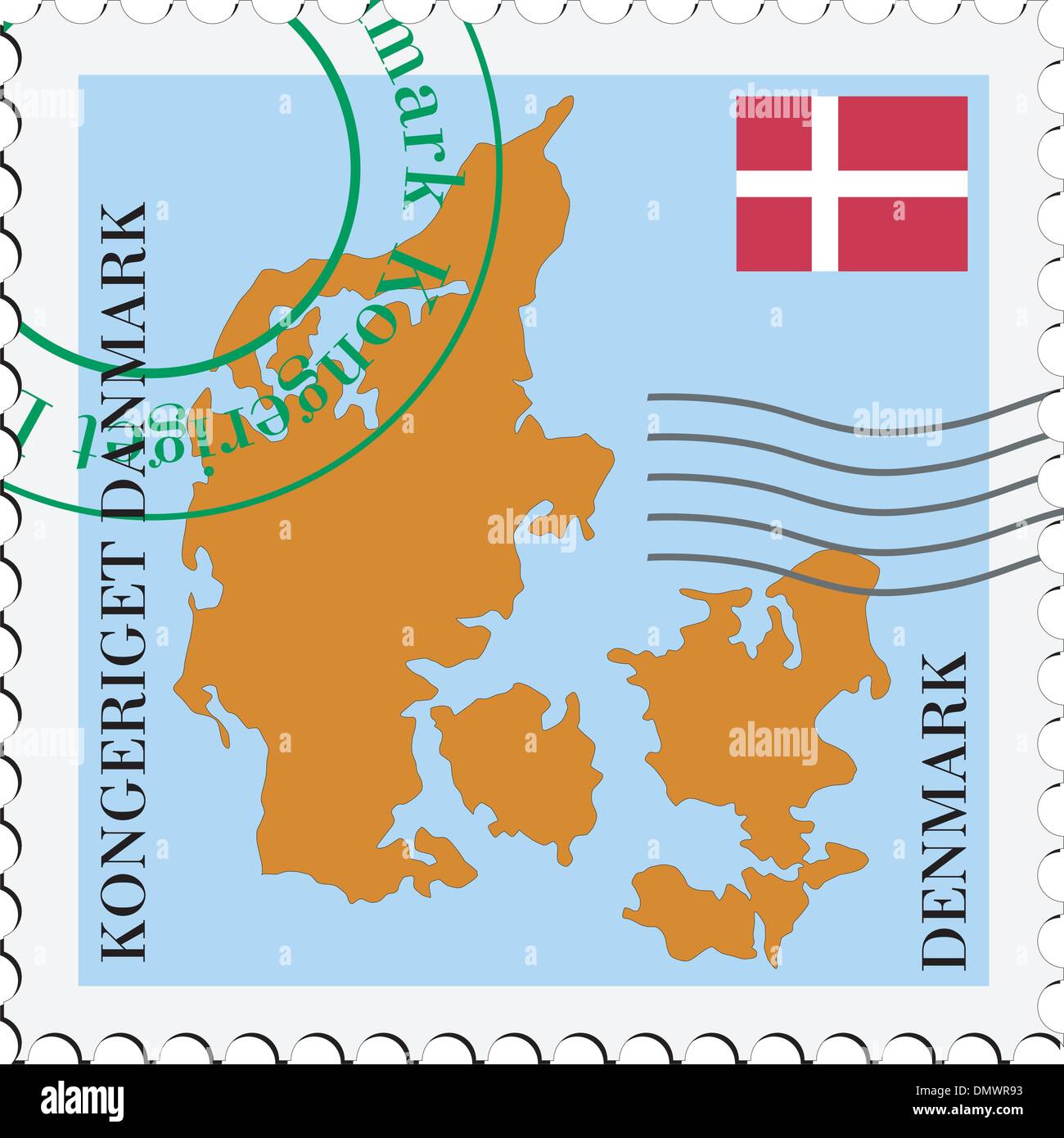 mail to/from Denmark Stock Vector Image & Art Alamy