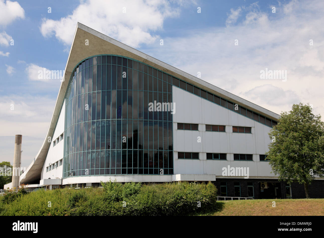 The swimming pool and waterworld leisure and activity centre, completed