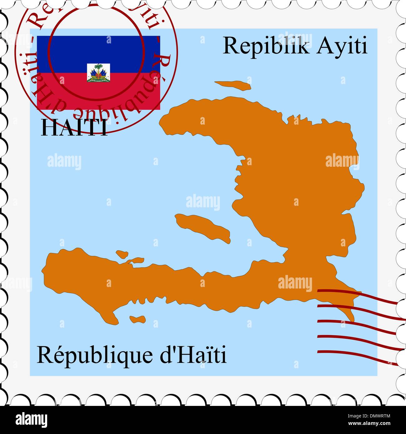 Map of haiti Stock Vector Images Alamy