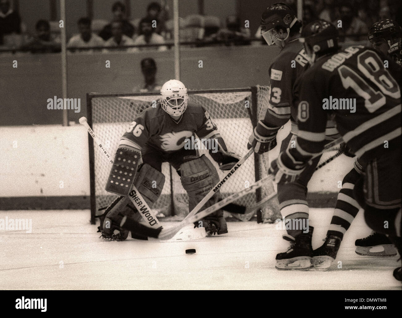 Oct 02, 1986 San Francisco, California, U.S. Ice Hockey at Cow
