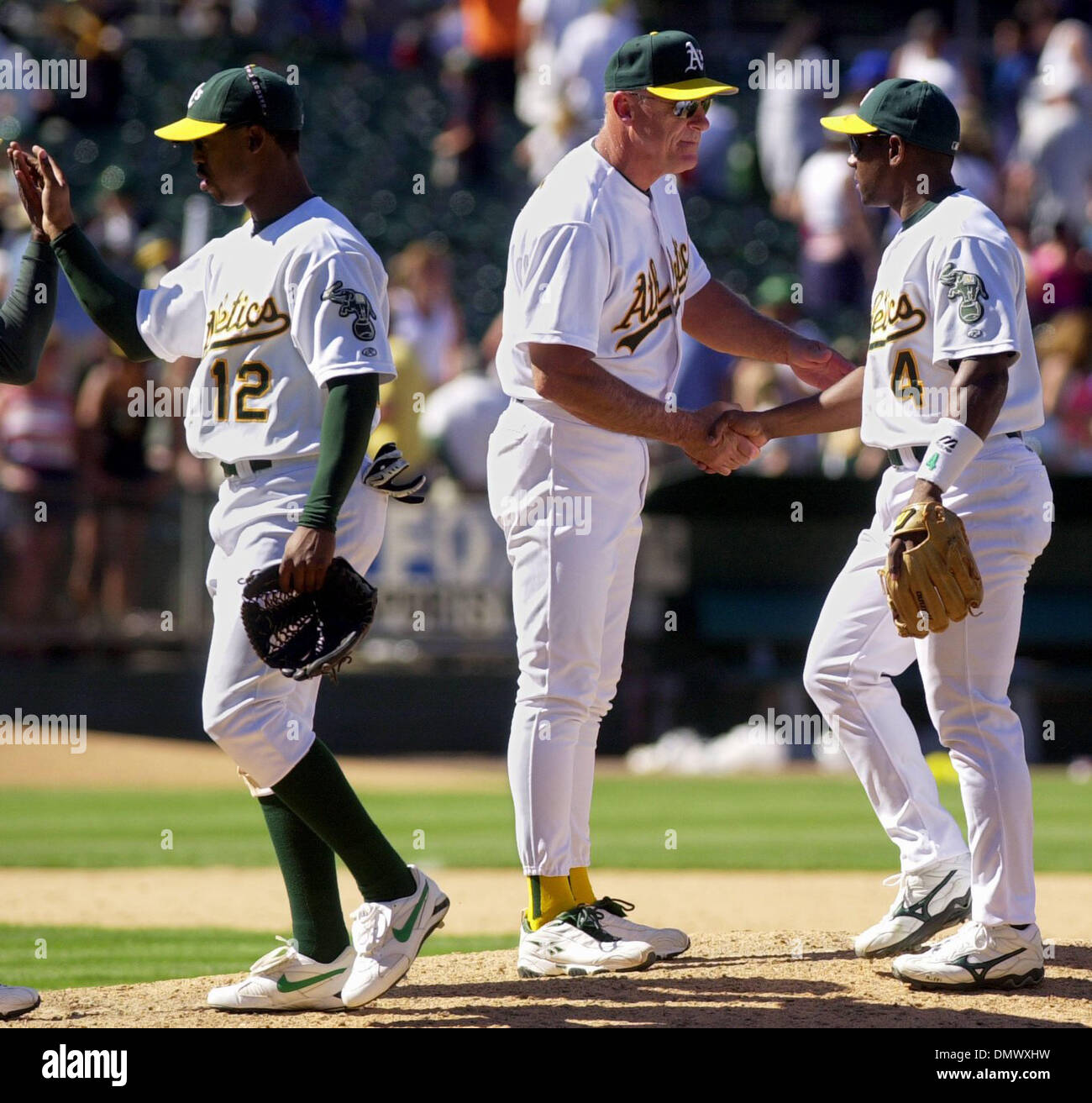 Oakland Athletics 2002 High Resolution Stock Photography and Images - Alamy