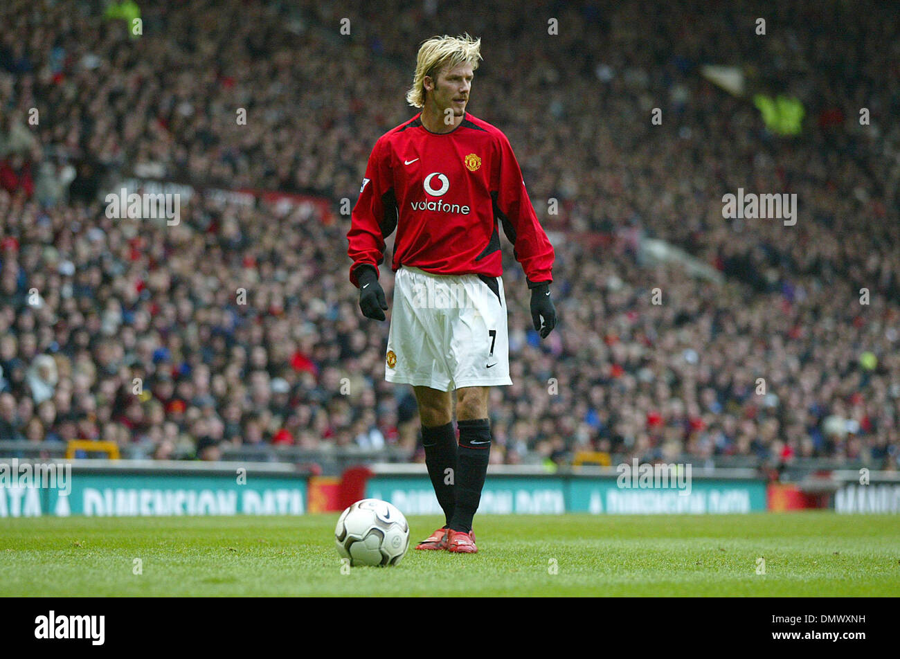David Beckham Manchester United High Resolution Stock Photography And Images Alamy