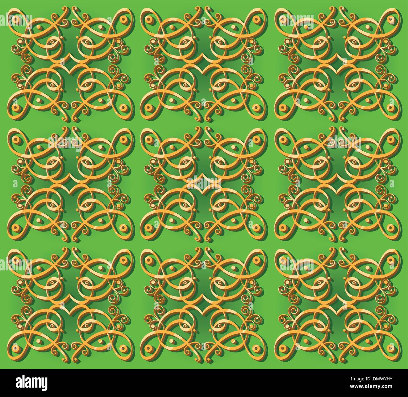 decorative oriental wallpaper background Stock Vector Image & Art Alamy