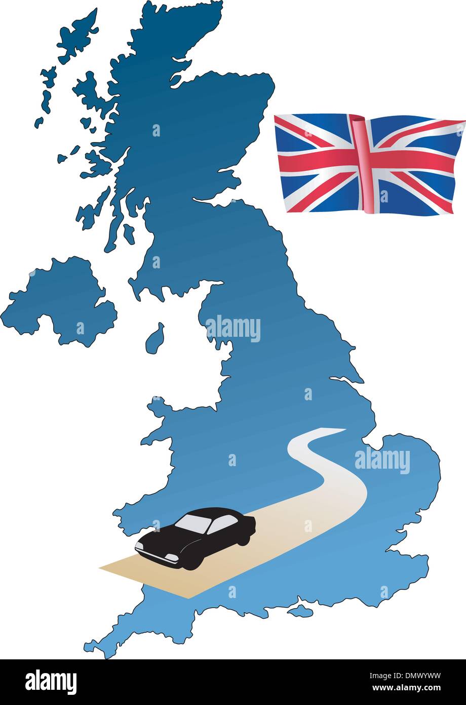 Uk transport system Stock Vector Images Alamy