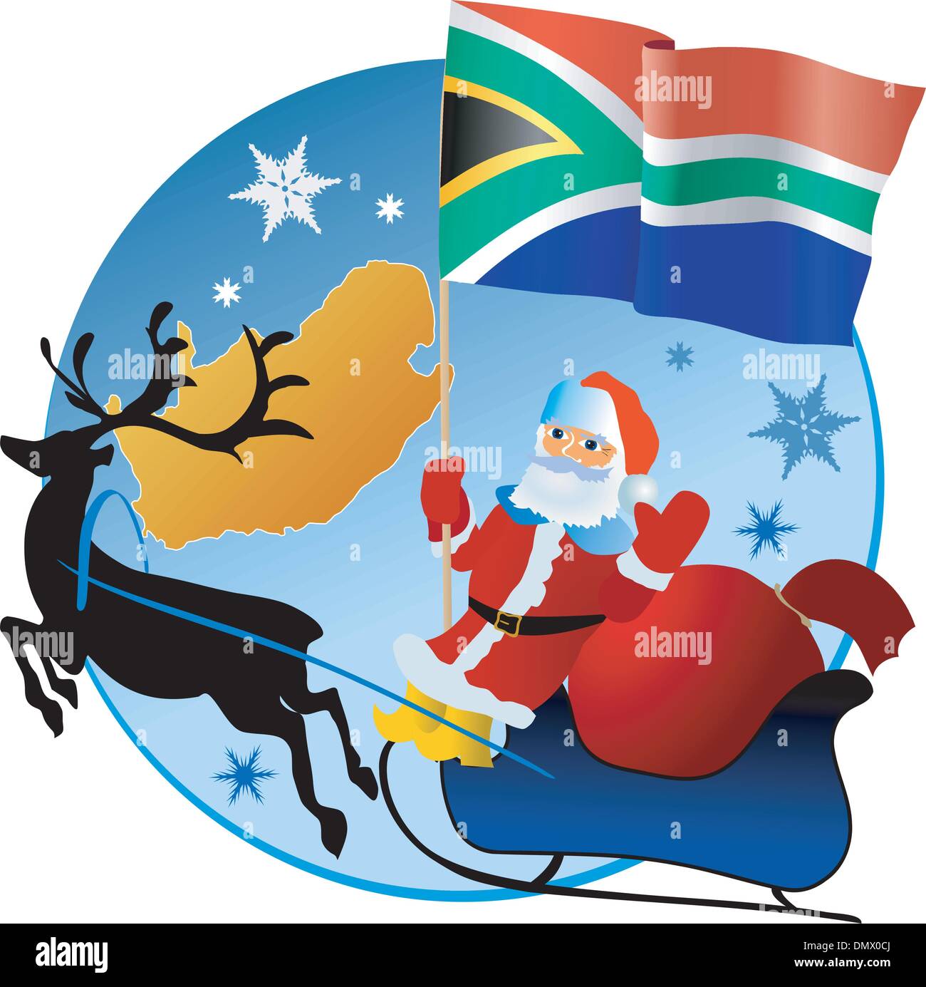 Merry Christmas, South Africa! Stock Vector Image & Art Alamy