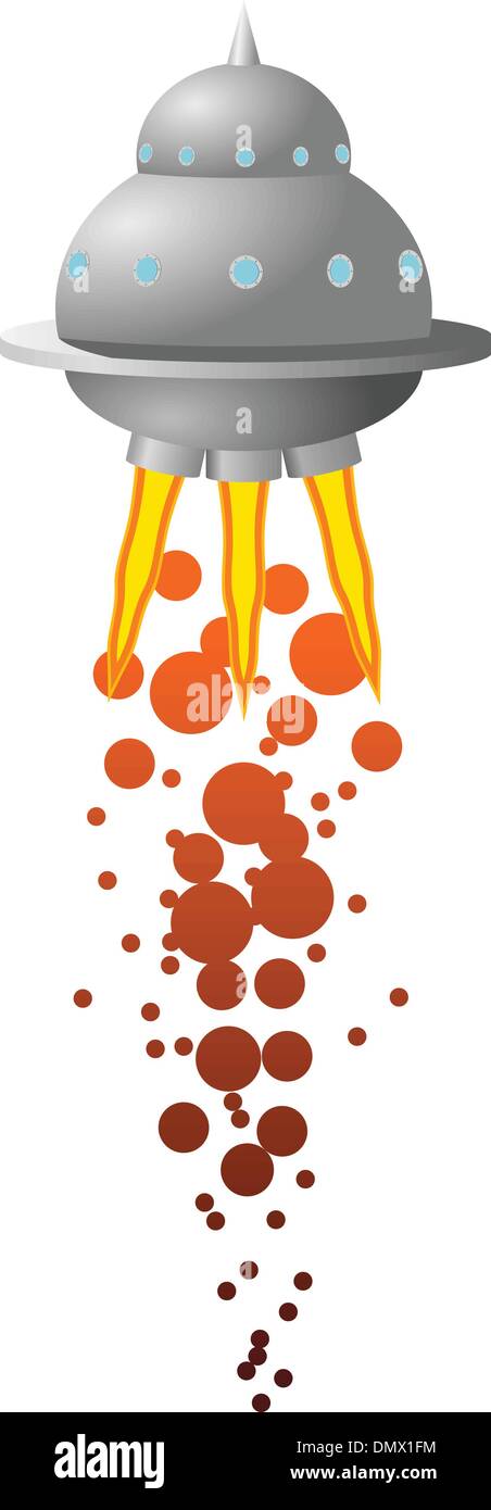 Vector illustration of UFOs Stock Vector Image & Art - Alamy