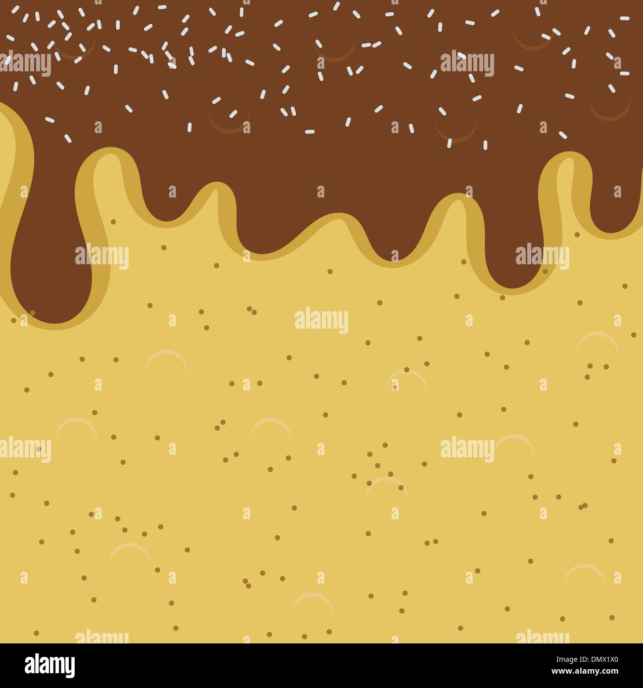 Vector illustration background of chocolate chip cookies Stock Vector ...