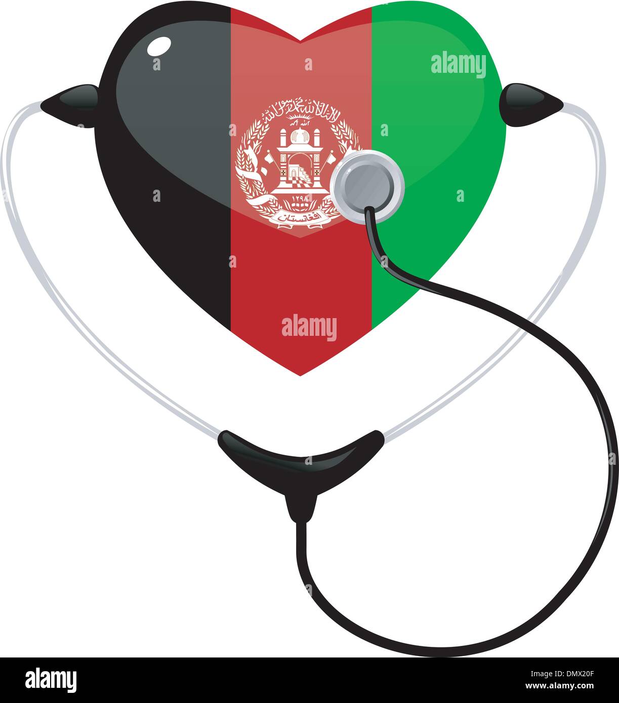 Afghanistan new flag Cut Out Stock Images & Pictures - Alamy