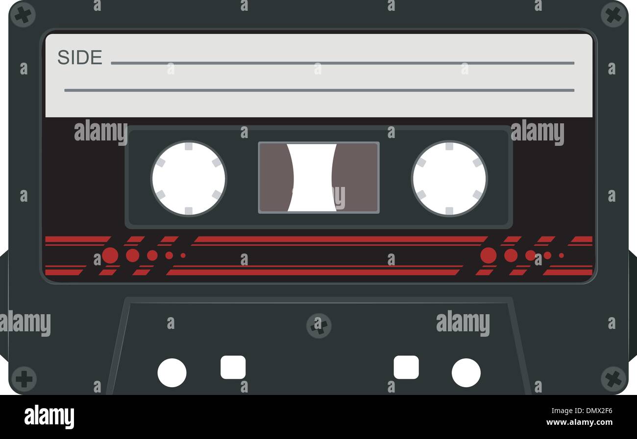 Vector illustration of audio cassettes Stock Vector Image & Art - Alamy