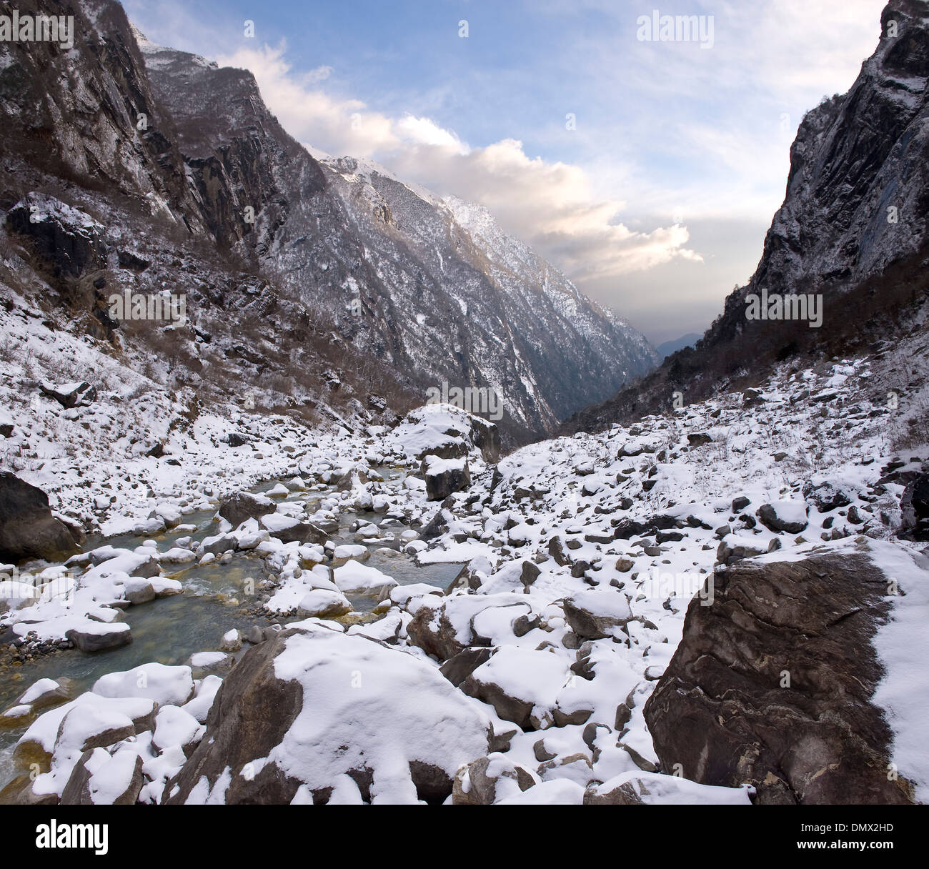 Rishi Khola Reshi River Khola in Nepali Meaning a Small Stream Stock Photo  - Image of resorts, name: 128497532