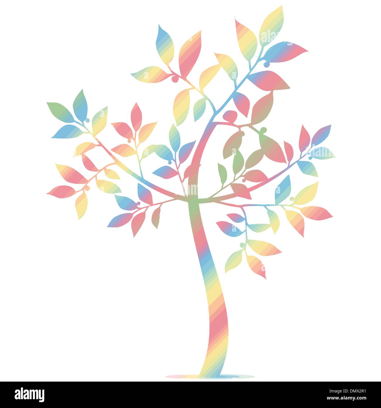 Art Tree Silhouette Stock Vector Image & Art - Alamy