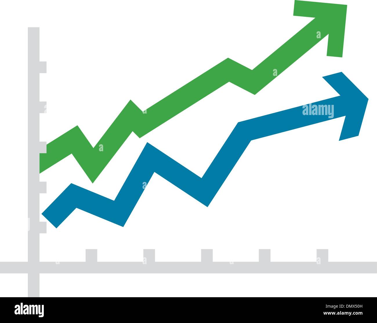 Arrows up Stock Vector