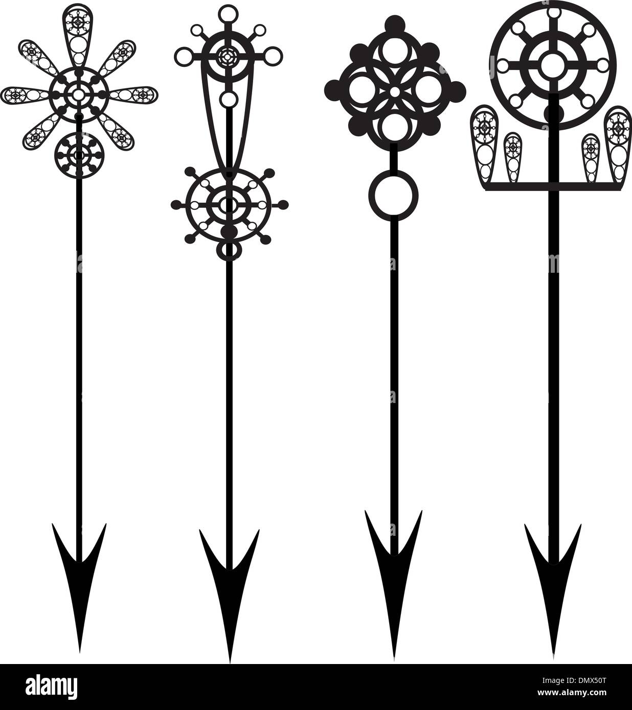 Arrows vector set Stock Vector Image & Art - Alamy