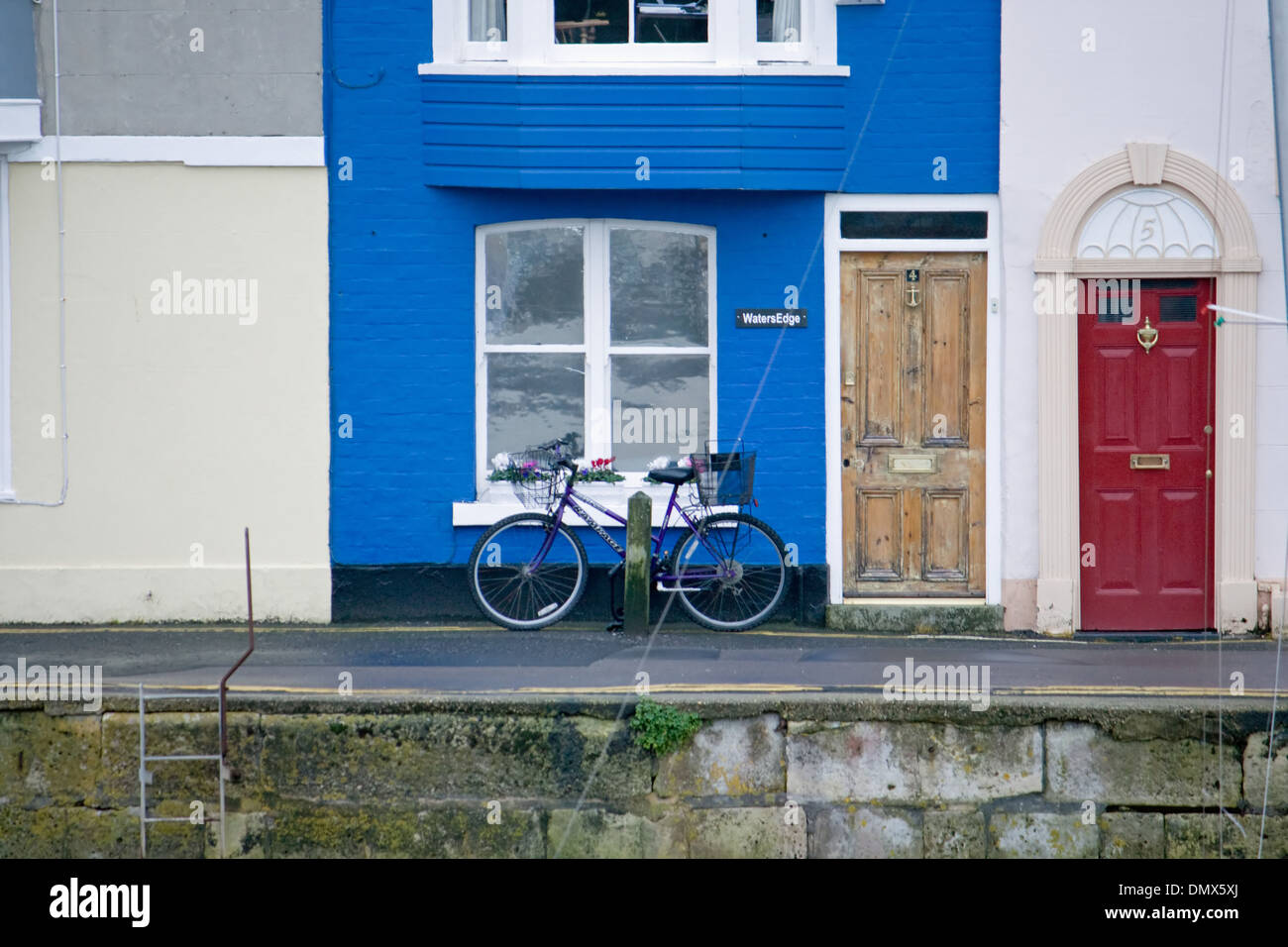 Houses on Weymouth harbour,Dorset,UK Stock Photo Alamy