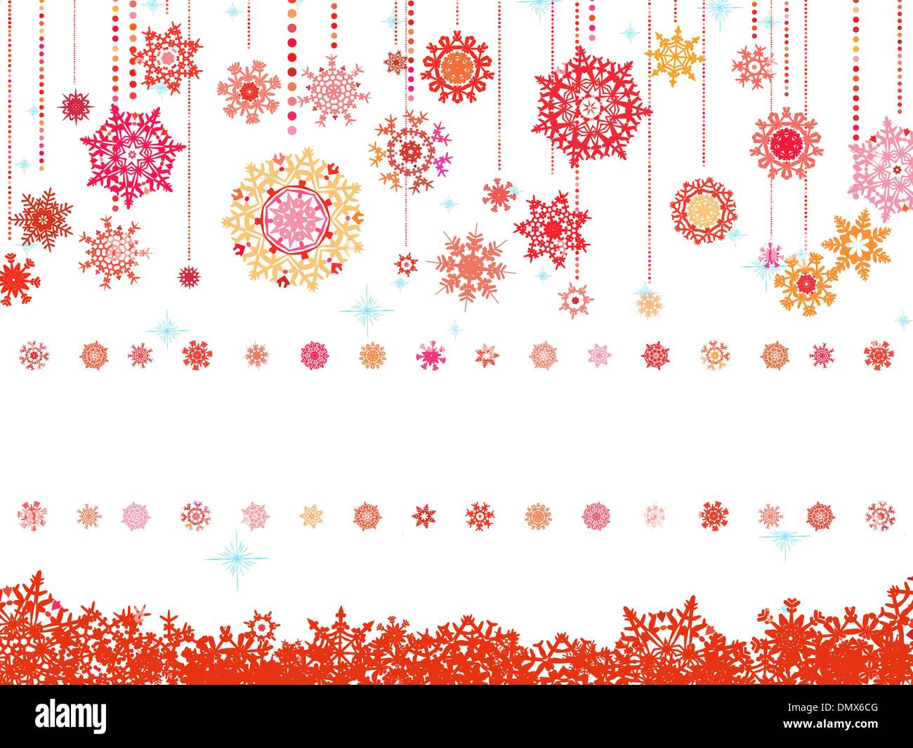Blue background with snowflakes. EPS 8 Stock Vector Image & Art - Alamy