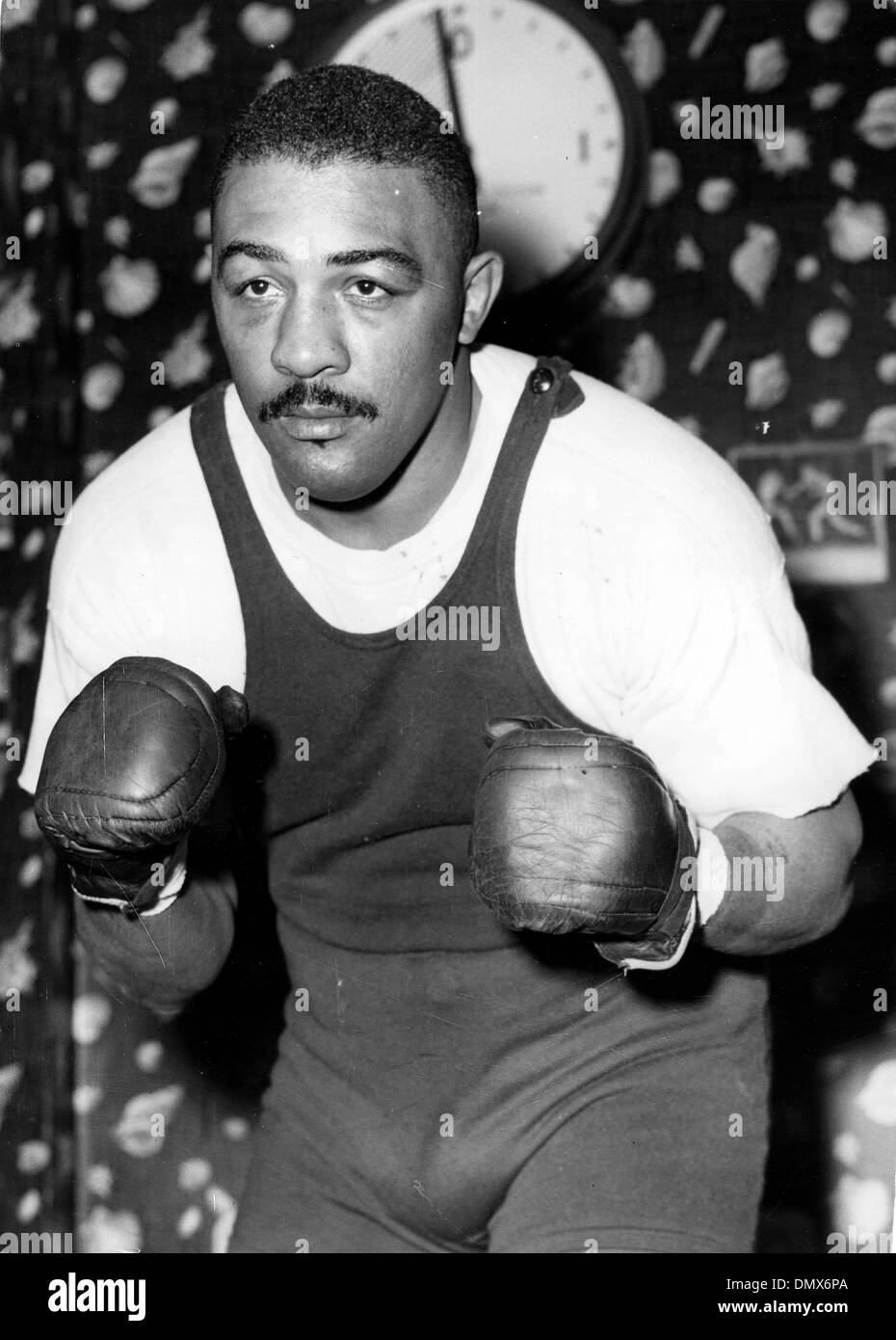Nov 29, 1957; London, England, UK; Boxer BOB BAKER sparring at Toby's