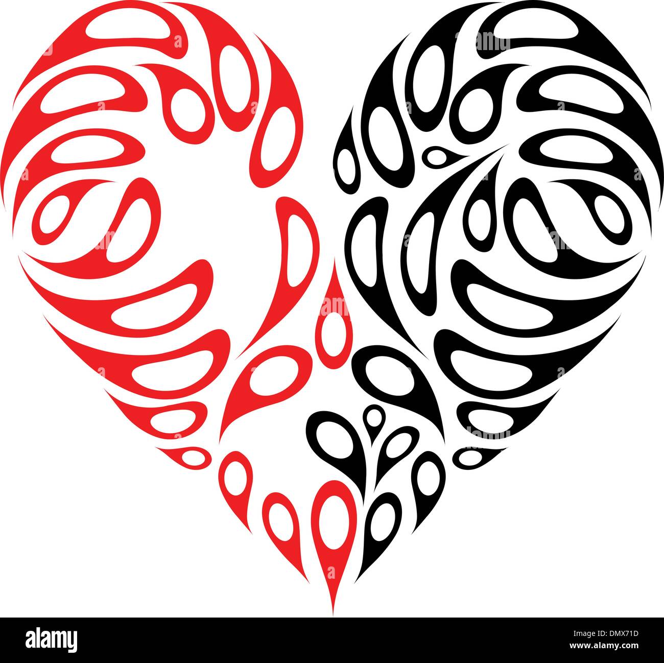 Heart shape design Stock Vector