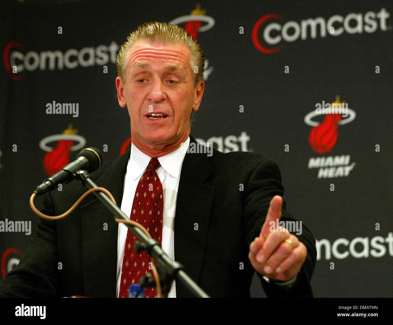 Miami heat coach pat riley hires stock photography and images Alamy