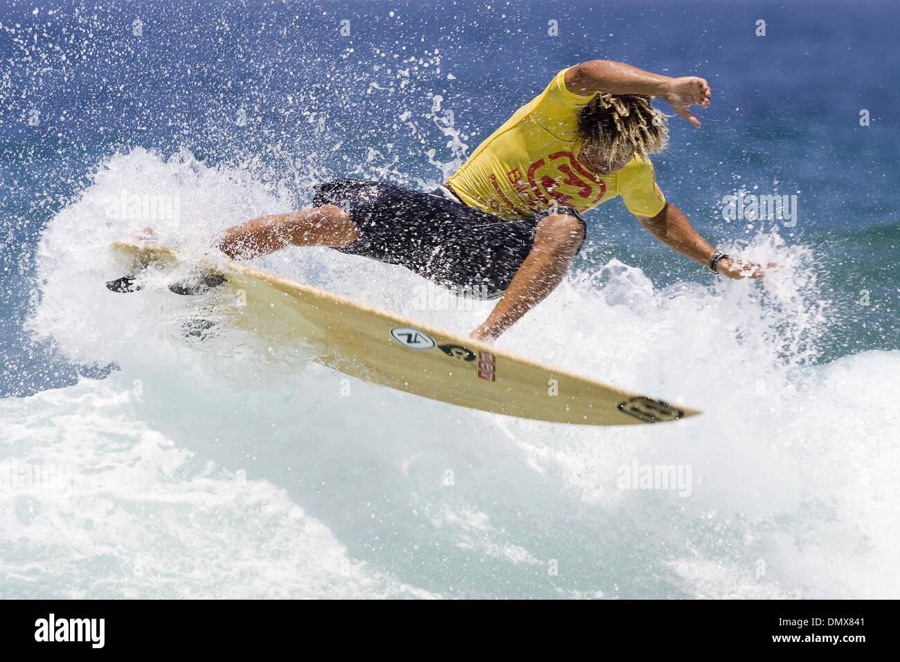 Dec 31, 2005; Narrabeen, NSW, Australia; BEAU WALKER (20) (Coolangatta, QLD) (pictured) advanced to the main event of the Billabong World Junior Championships by placing in the top four of the VZ Trials at North Narrabeen, NSW today. The Billabong World Junior Championships is the world's most prestigious junior contest. It has given rise to some of the sports biggest names - three Stock Photo