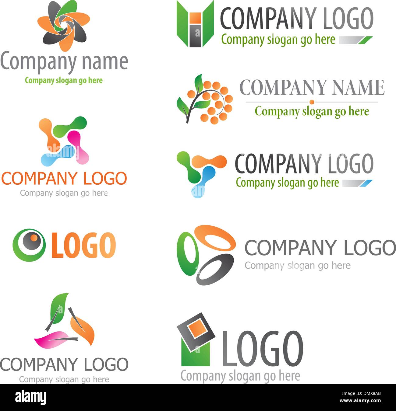 Logos Stock Vector