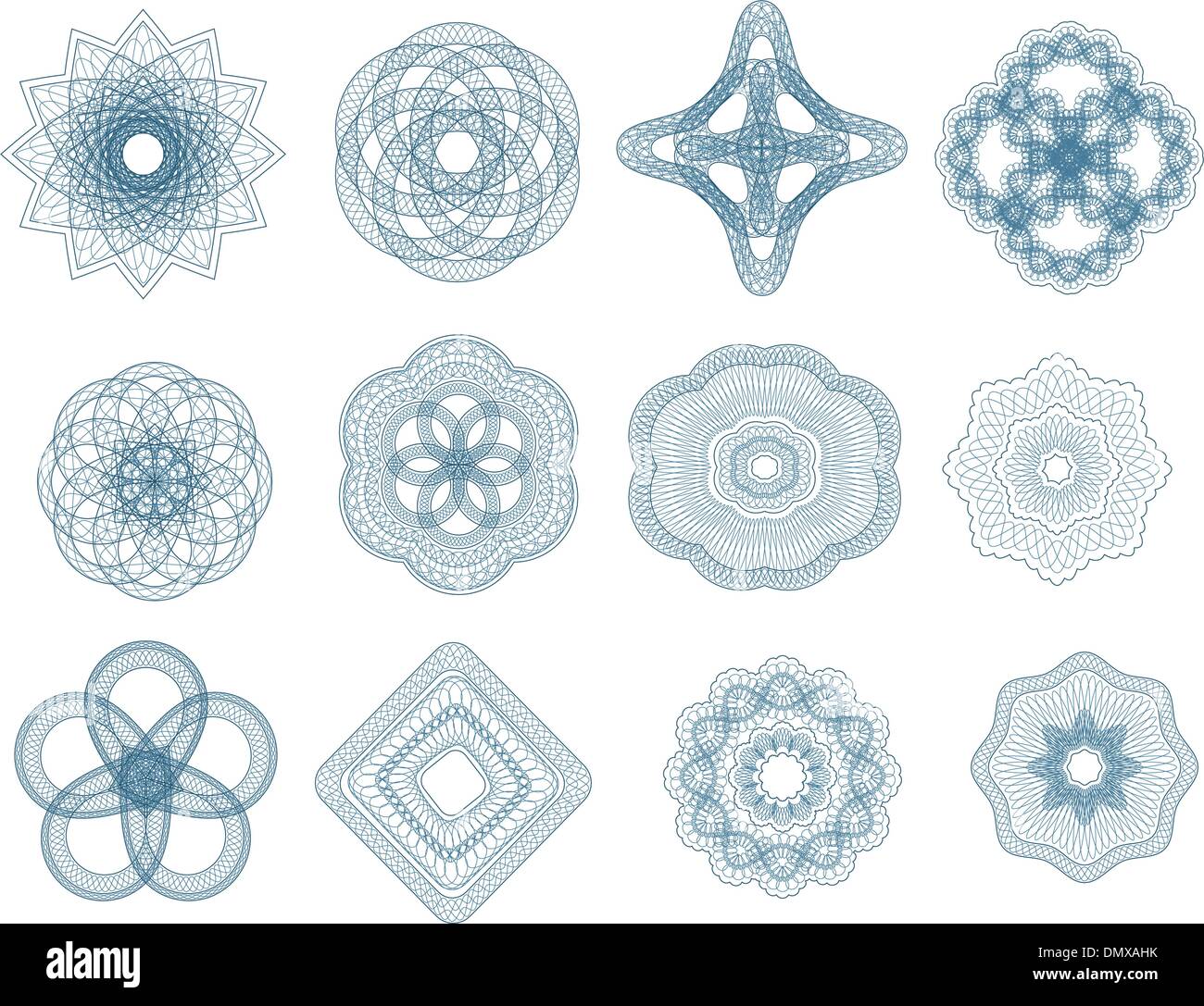 Снежинки на белом фоне. Фон для удостоверения. Новогодние узоры. Много снежинок на прозрачном фоне. Новогодние водяные знаки.