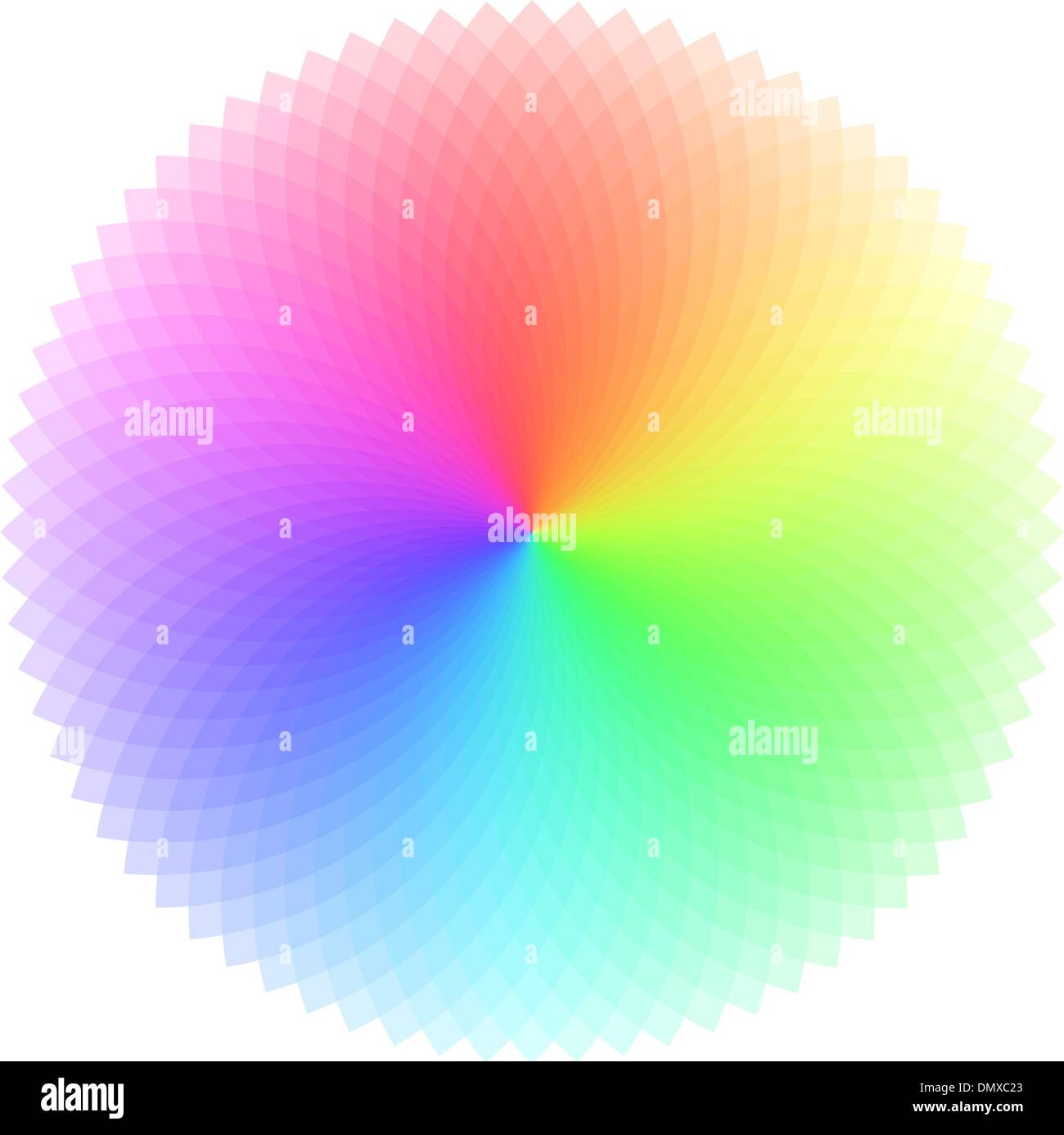 Color wheel Stock Vector
