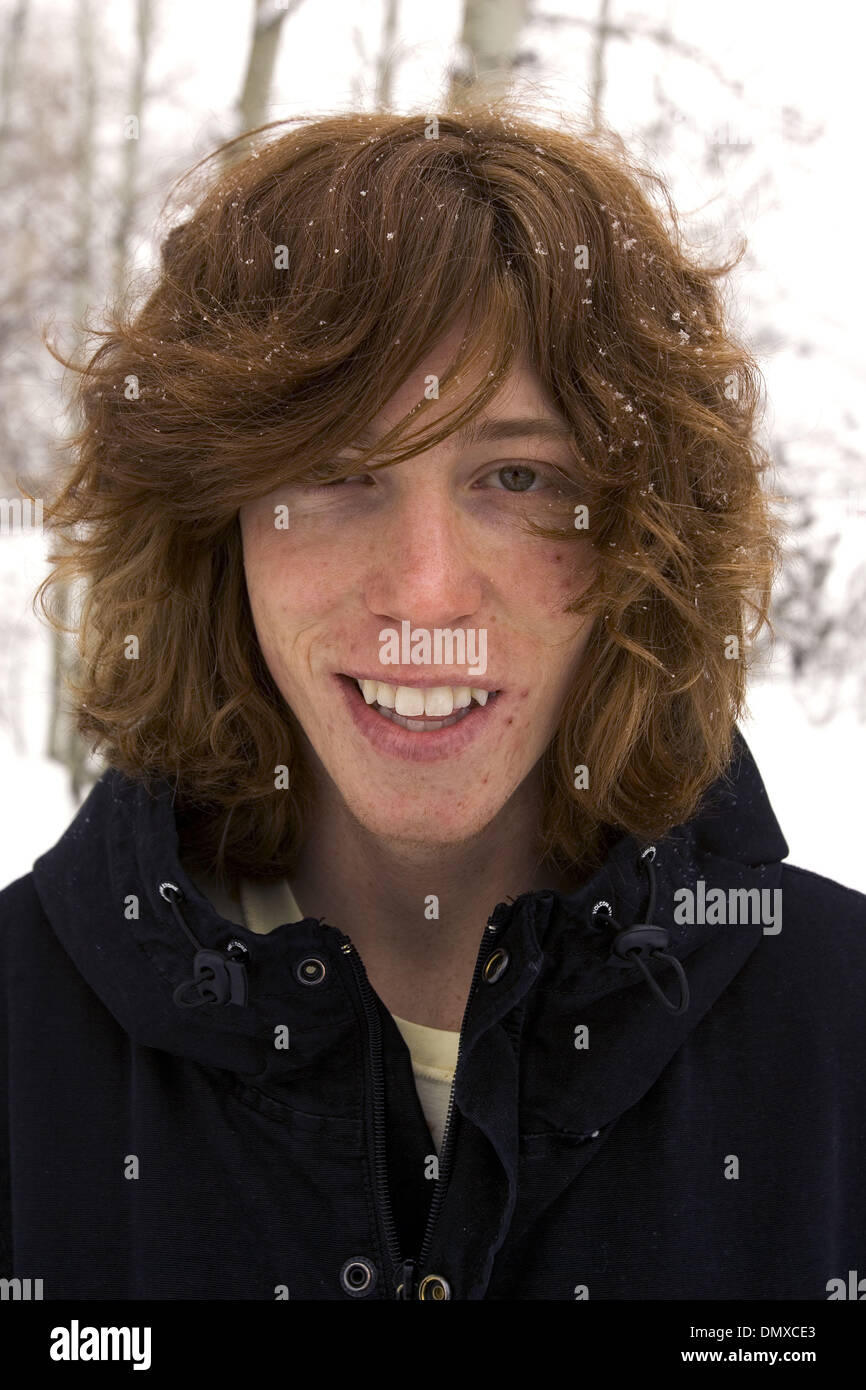 Jan 26, 2006; Aspen, CO, USA; SHAUN WHITE, 19, of Carlsbad, CA, competes in  the winter X-Games in Aspen, CO. WHITE won a gold medal in the halfpipe and  slopestyle. WHITE will