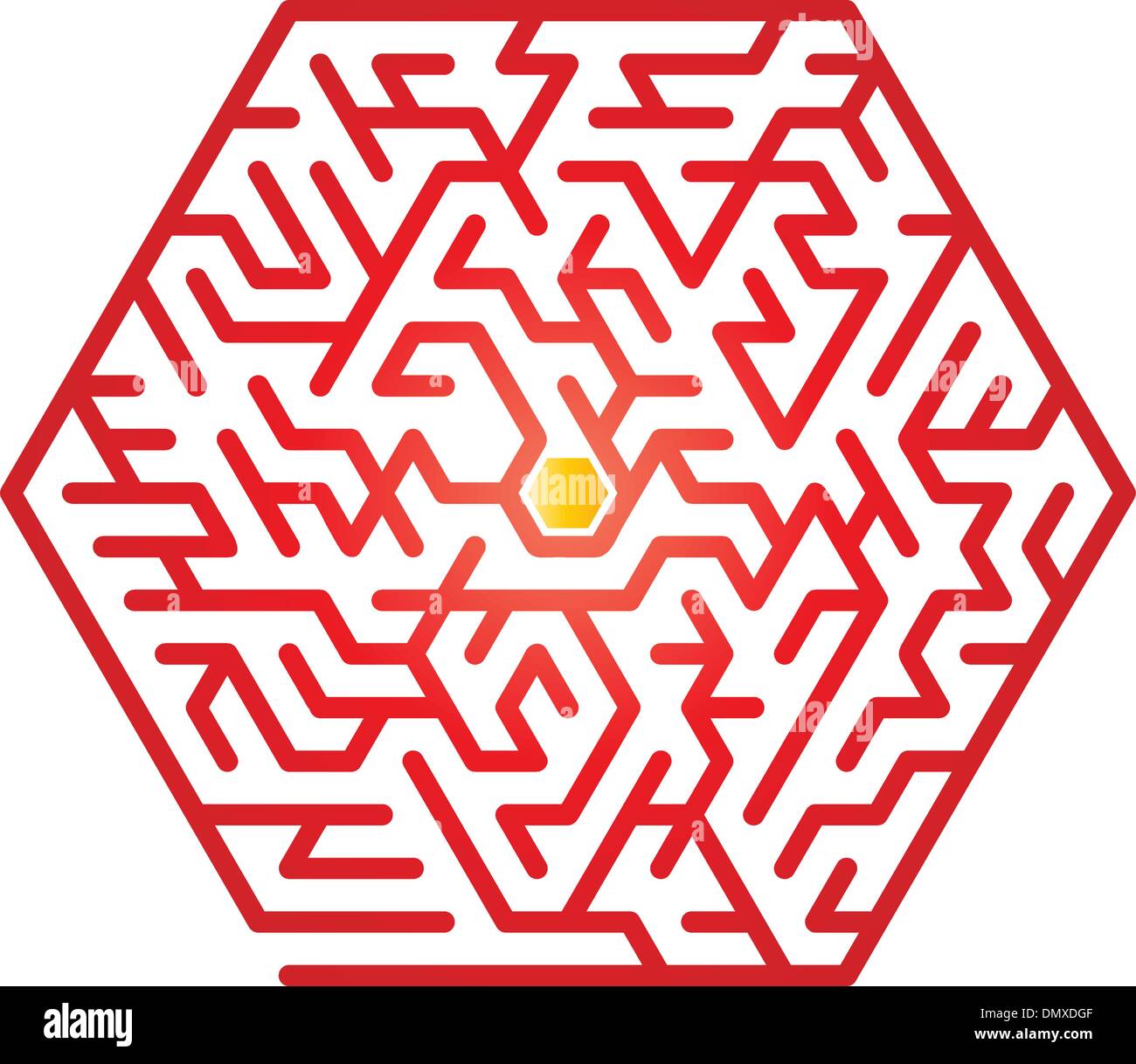 Red Maze Game