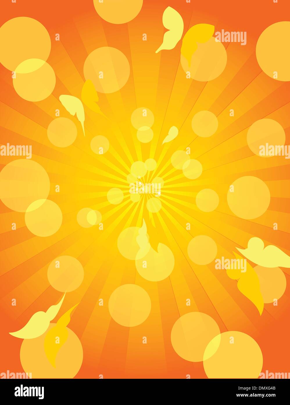 Background with butterflies Stock Vector Image & Art - Alamy