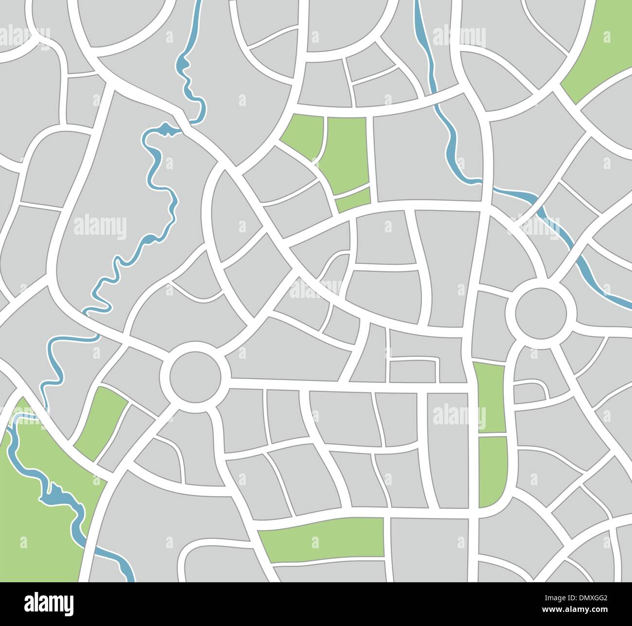 vector city map Stock Vector Image - Vector City Map DMXGG2 