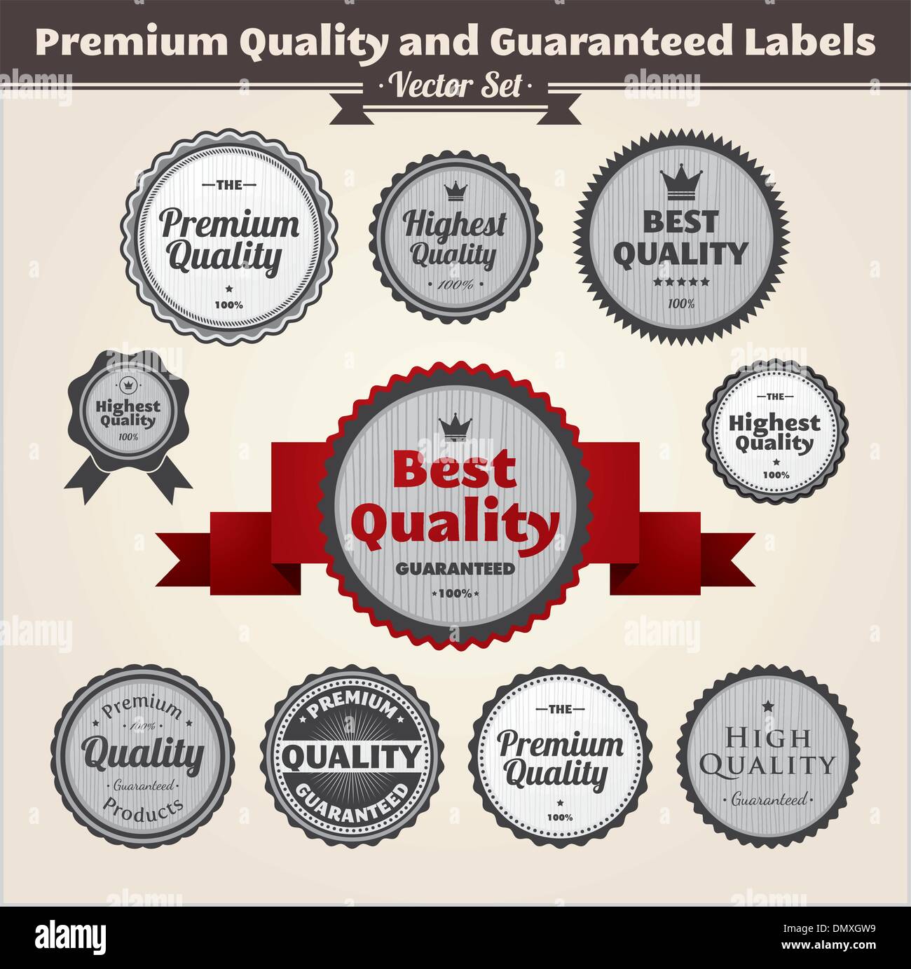 Quality labels hires stock photography and images Alamy