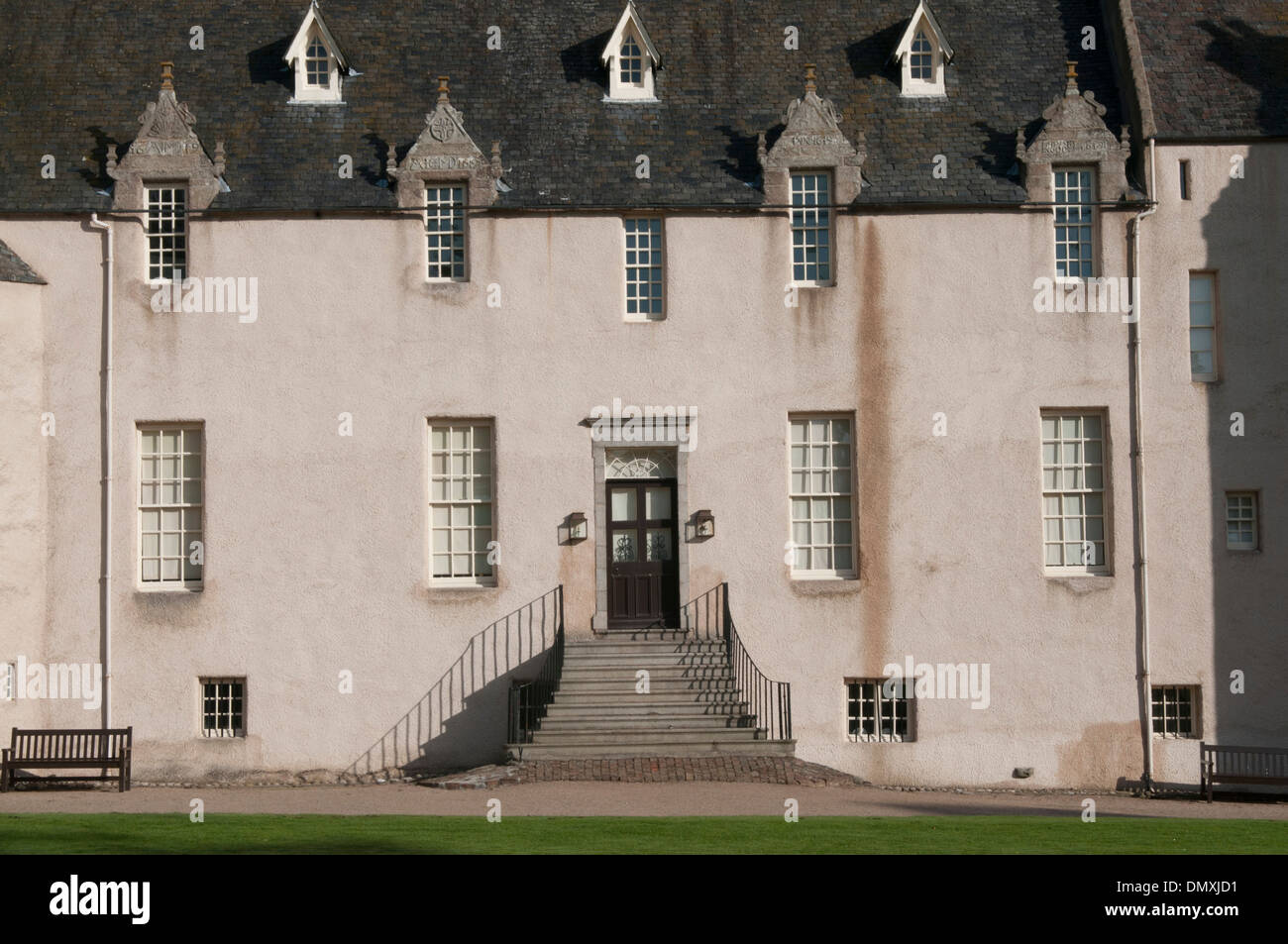 drum castle drumoak aberdeen deeside  a scottish castle Stock Photo