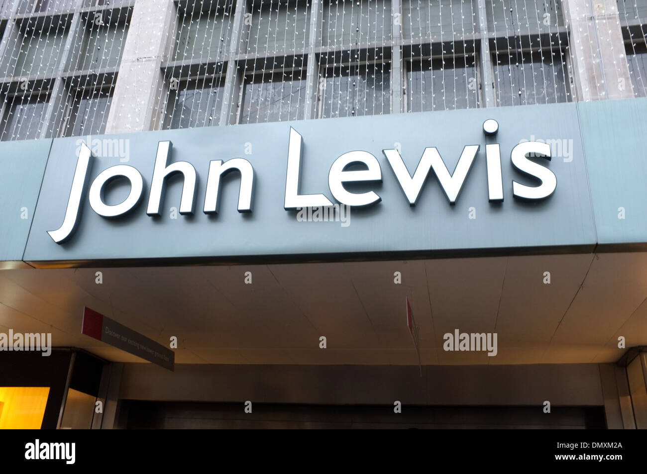 John Lewis Department Store Entrance Stock Photos & John Lewis