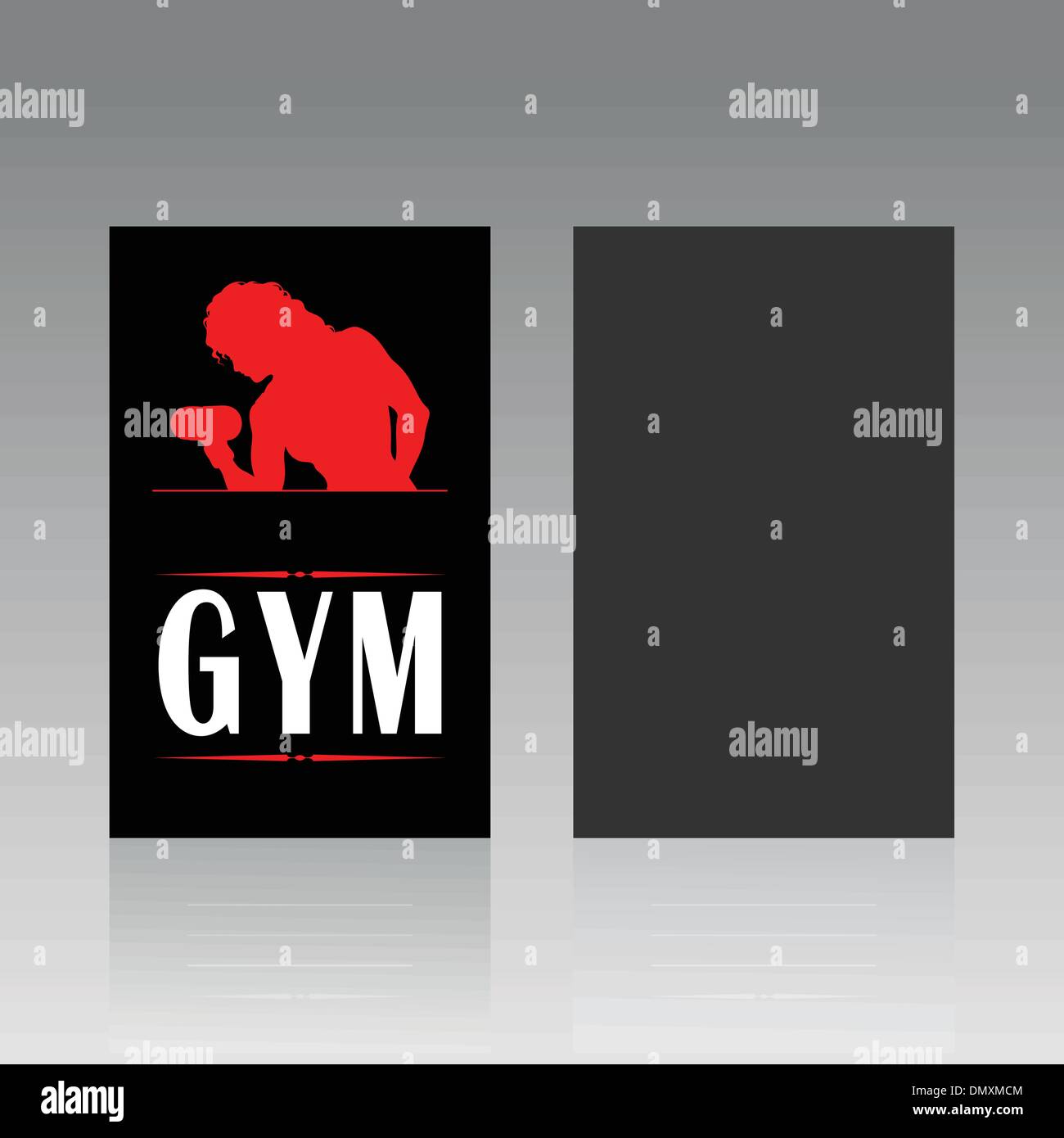 Fitness a card Stock Vector Image & Art - Alamy