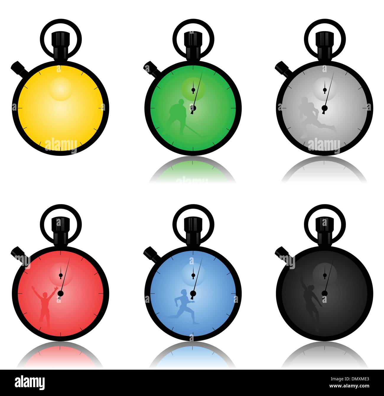 Old fashioned stopwatch Stock Vector Images - Alamy