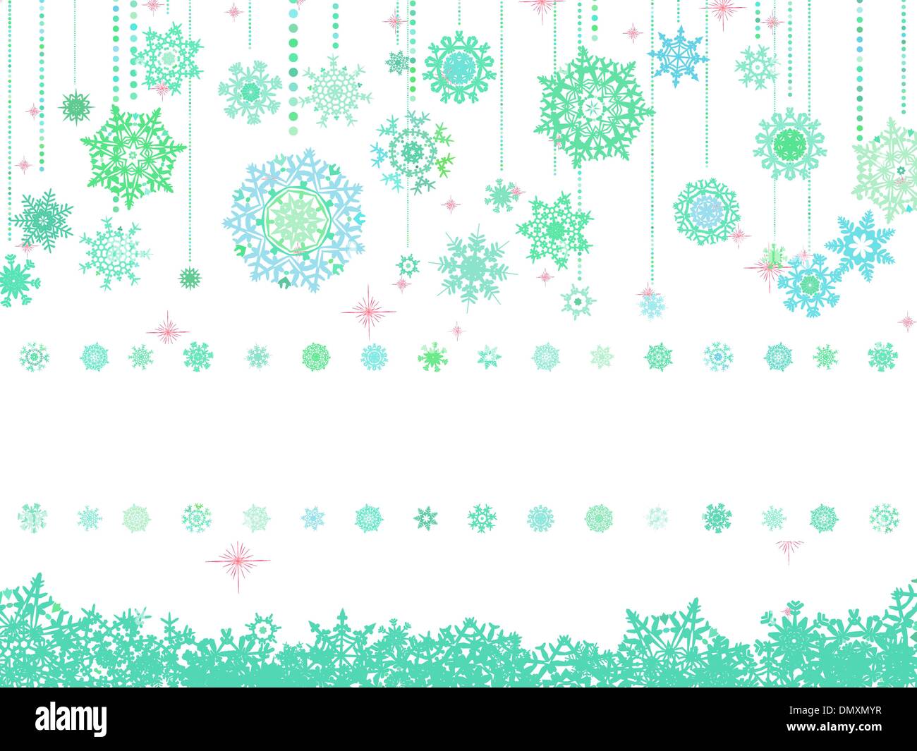 Red background with snowflakes. EPS 8 Stock Vector Image & Art - Alamy