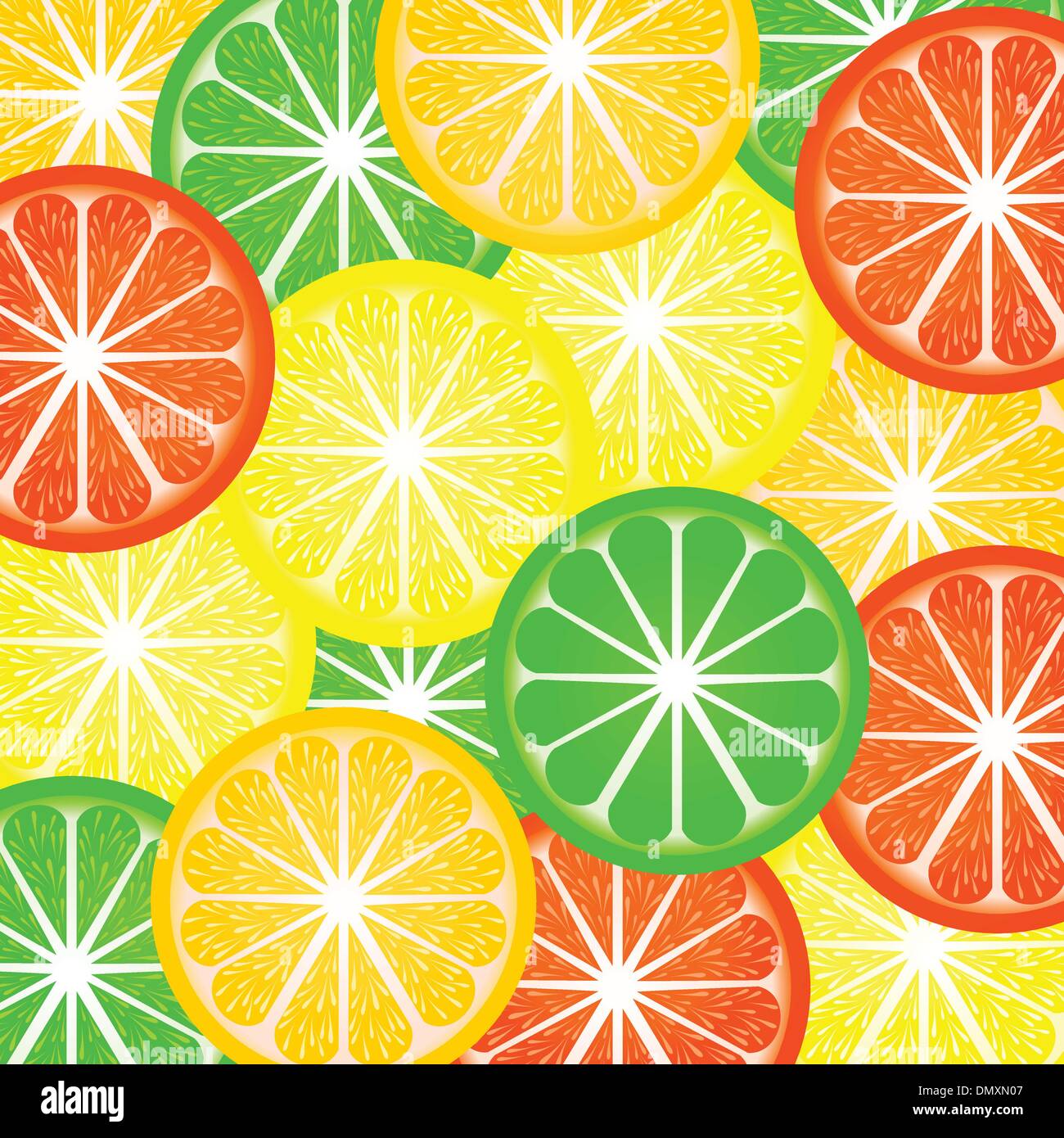 Background a citrus Stock Vector