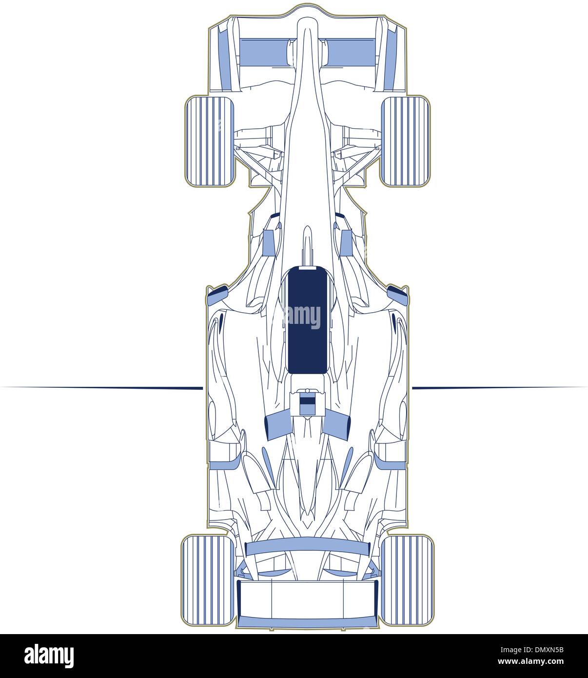 f1 car scheme top view Stock Vector Image and Art