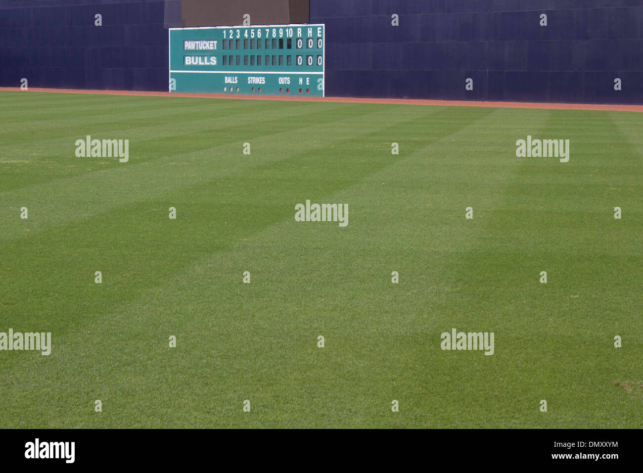 The Durham Bulls Paek Stadium Stock Photo