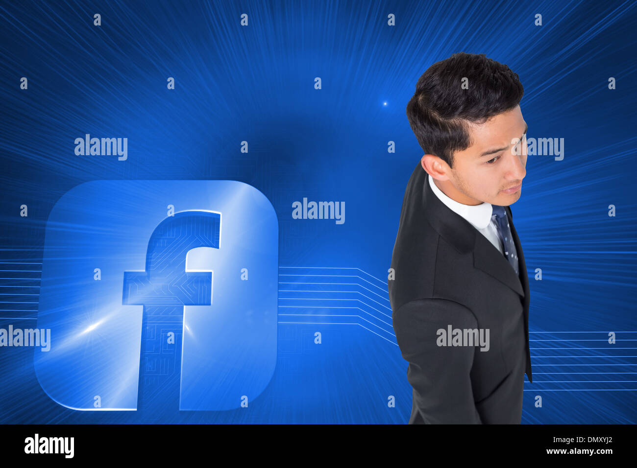 Serious young asian network hi-res stock photography and images - Alamy