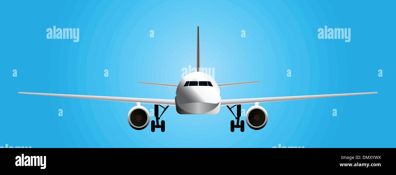 Airplane Stock Vector
