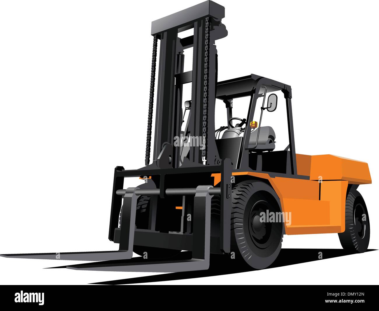 Lift truck. Forklift. Vector illustration Stock Vector Image & Art - Alamy