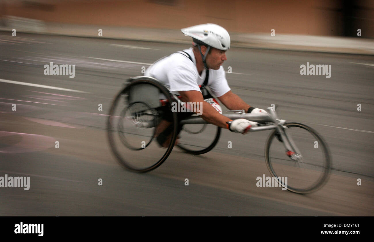 Jun 04, 2006; San Diego, CA, USA; Participant in the Rock 'N' Roll Marathon. Mandatory Credit: Photo by Howard Lipin/SDU-T/ZUMA Press. (©) Copyright 2006 by SDU-T Stock Photo