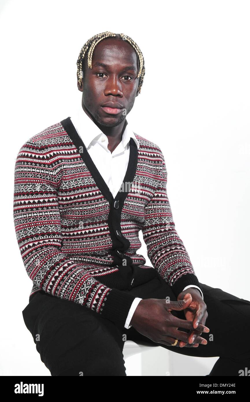 15.11.2013 BeIn S[orts Studio, France. Bacary Sagna who currently plays for Arsenal FC in the English Premierhip League is a guest at Club de BeIn Stock Photo