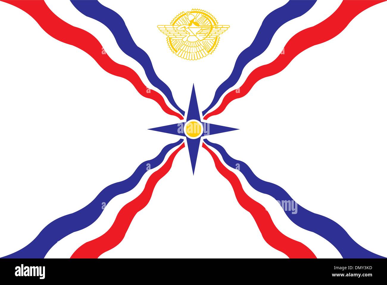 Assyria Flag Stock Vector Image And Art Alamy