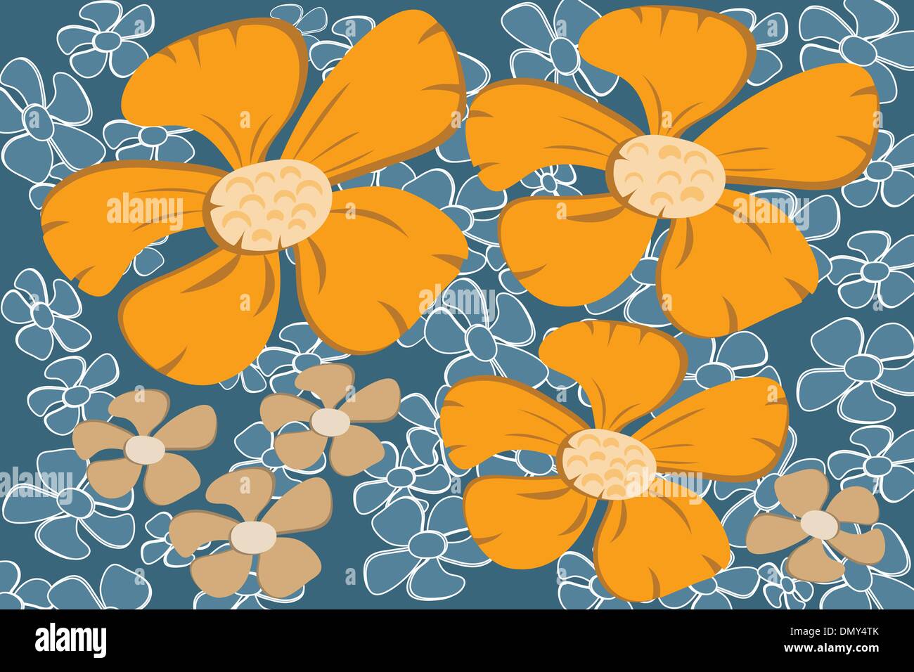 Flower abstract background Stock Vector Image & Art - Alamy