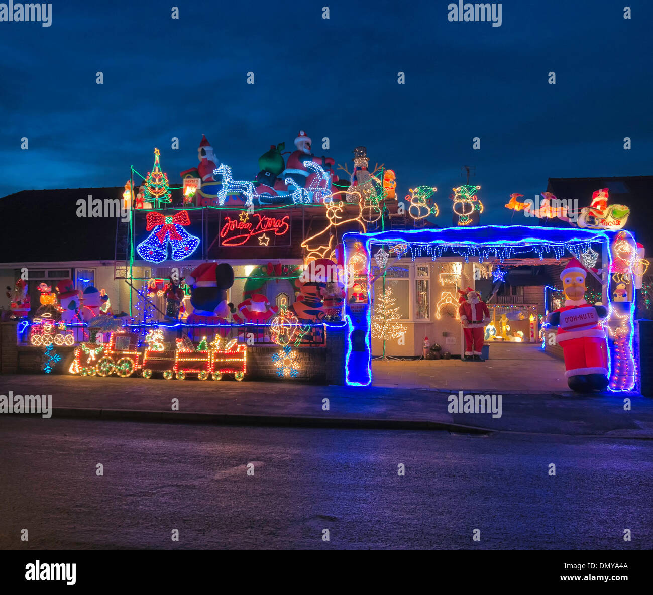 Preston Christmas Lights Photos