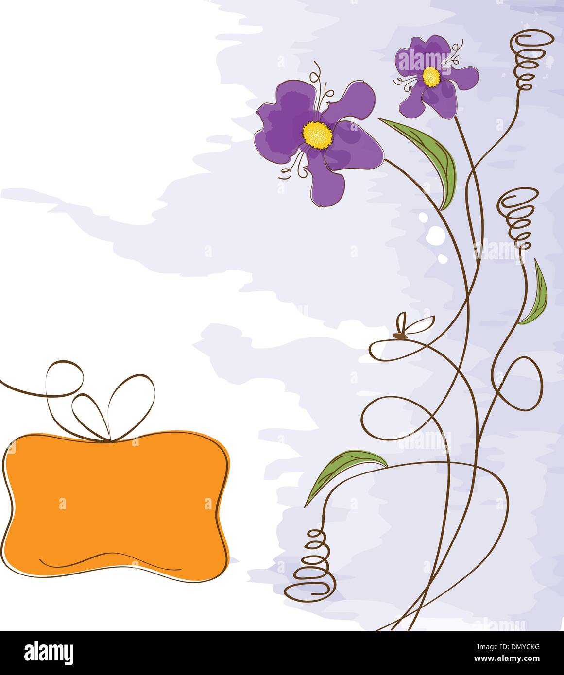 vector floral background Stock Vector Image & Art Alamy