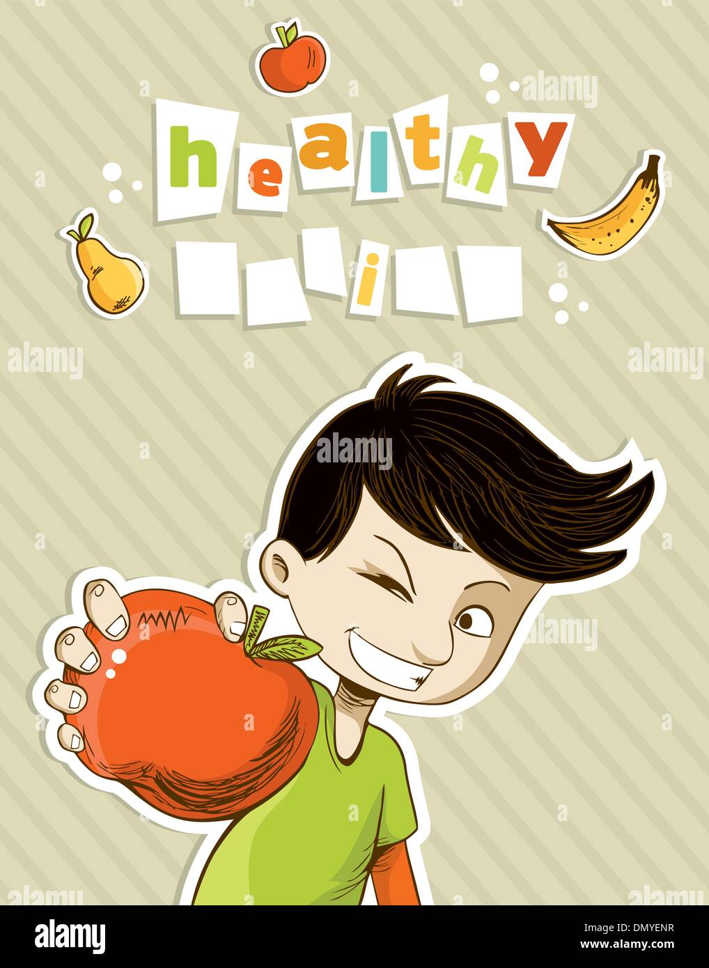 Happy child hand holding Stock Vector Images Alamy