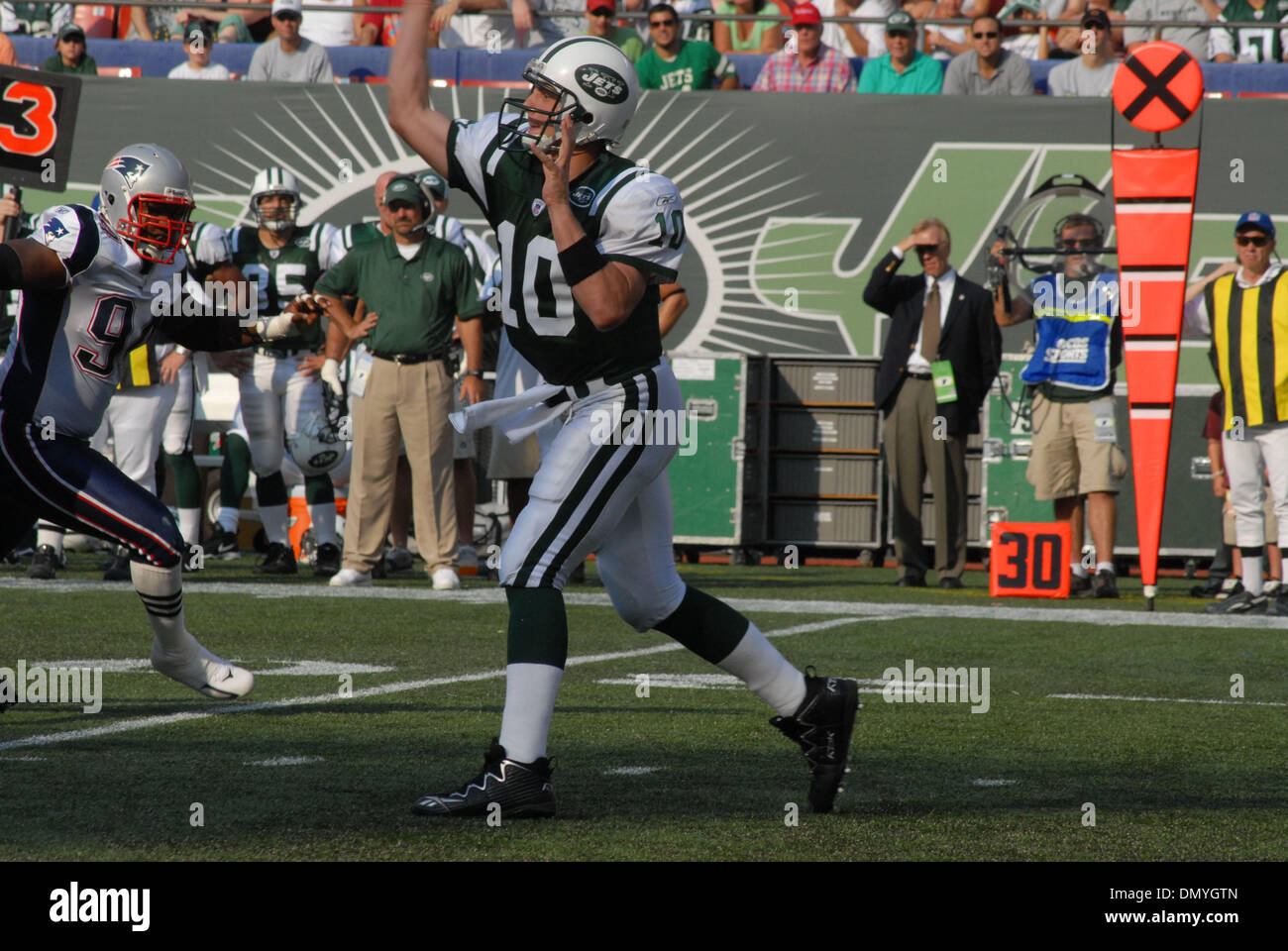 Sep 17, 2006; New York, NY, USA; NFL Football: CHAD PENNINGTON at the ...
